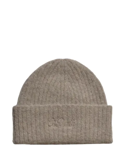 MC2 Saint Barth logo-embroidered beanie hat