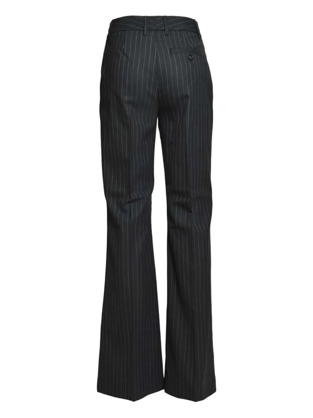 True Royal Flared broek met krijtstreep - Grijs