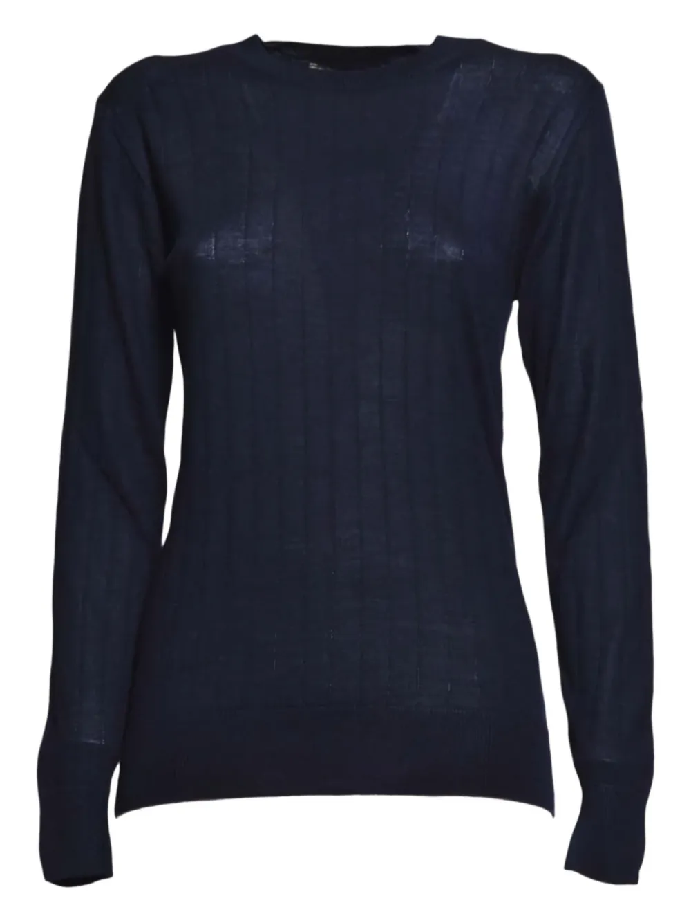 Tagliatore Ribbed Sweater In Blue
