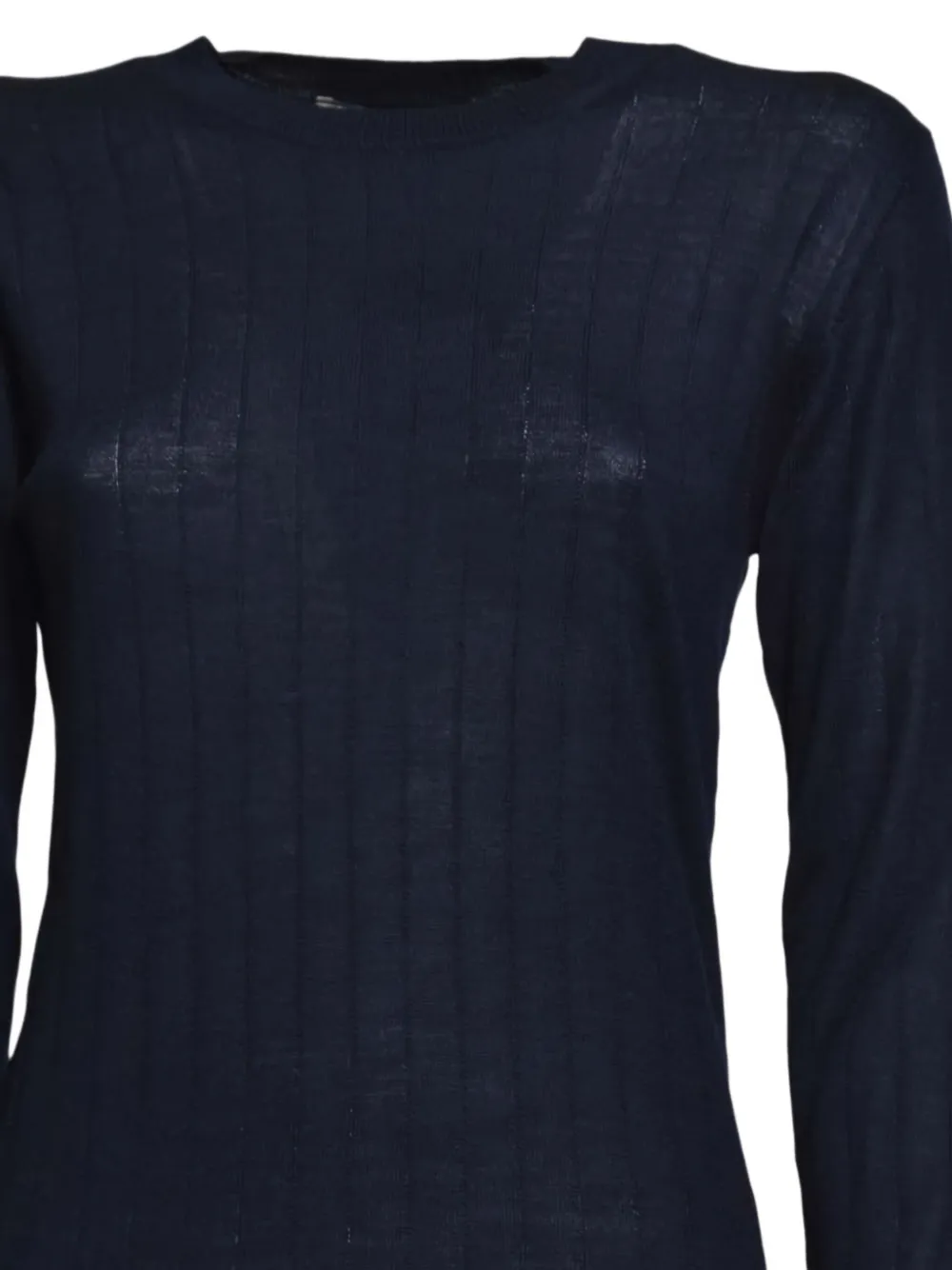 Tagliatore Ribbed Sweater In Blue