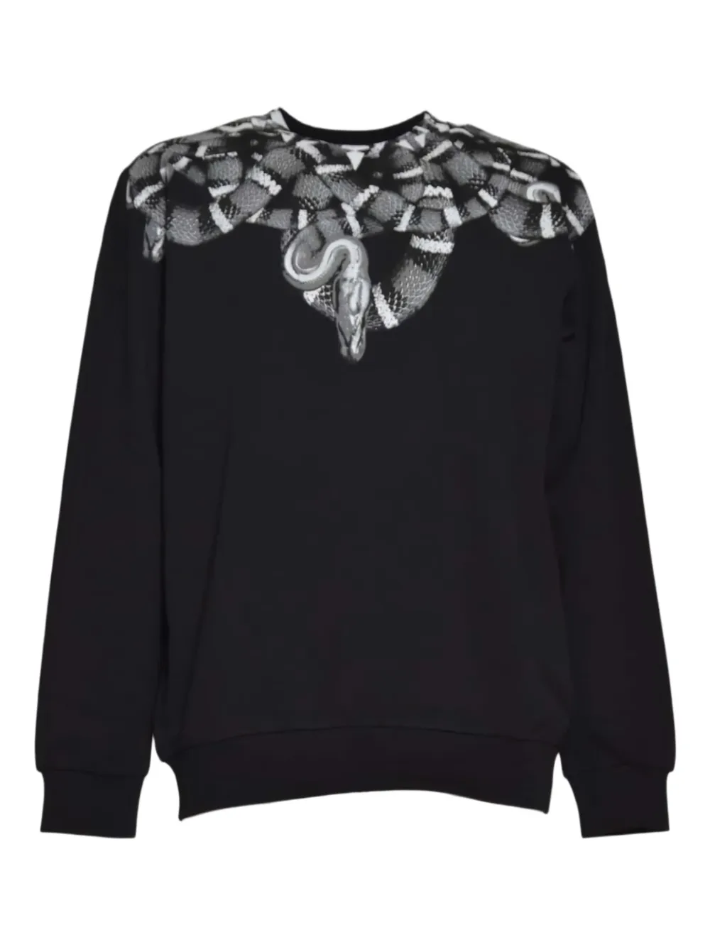 COUNTY OF MILAN snake-print sweatshirt | Black | Image 1