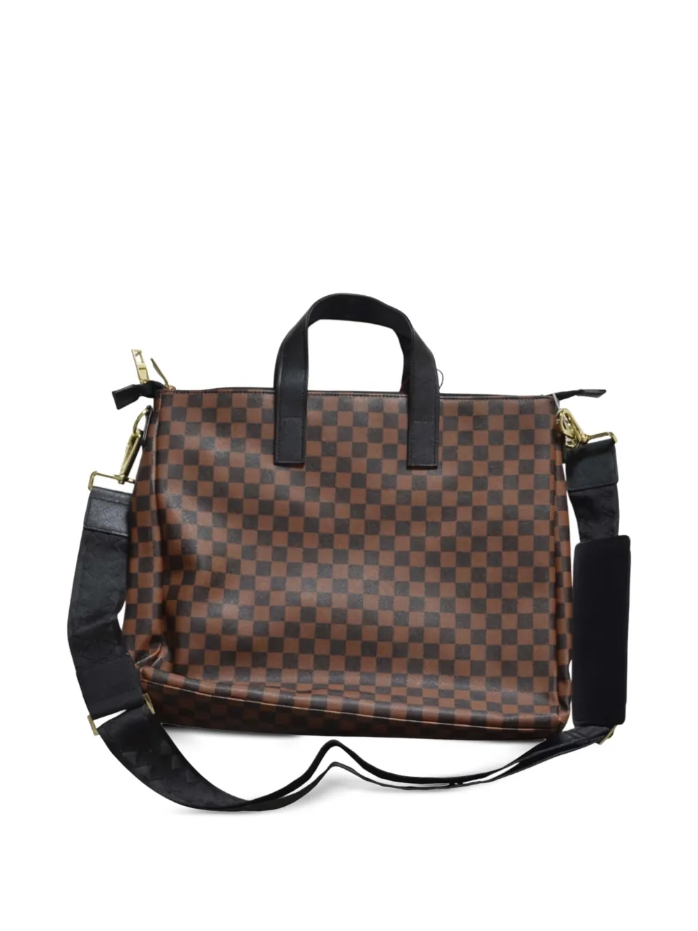 Sprayground checkerboard-patern sawtooth-detail tote bag | Men | Image 2