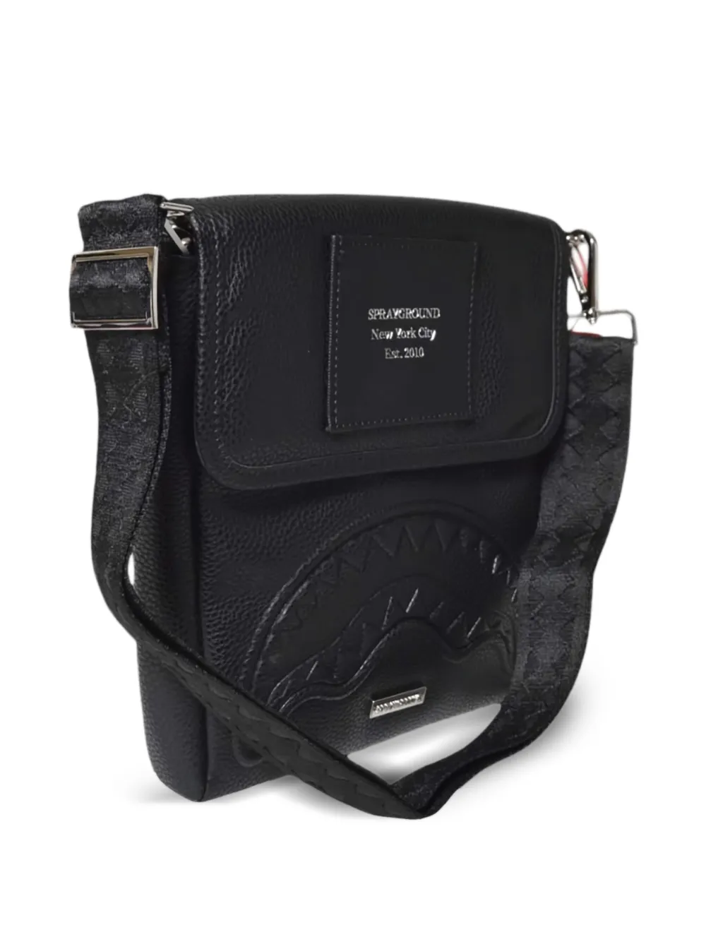  Sprayground Night Sky Embossed Messenger Bag - Black 