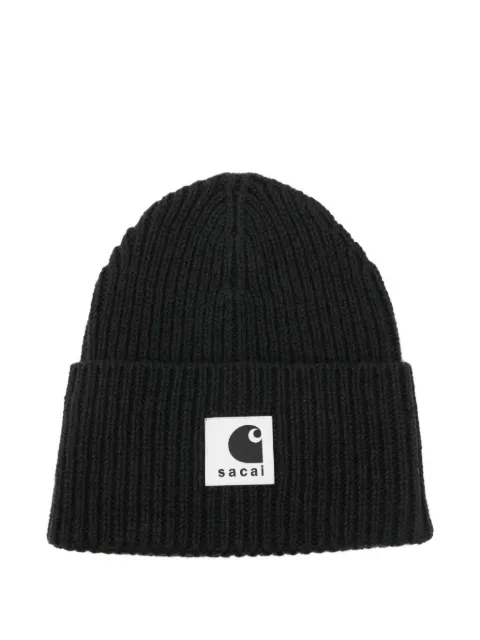 Carhartt WIP x Sacai ribbed beanie 