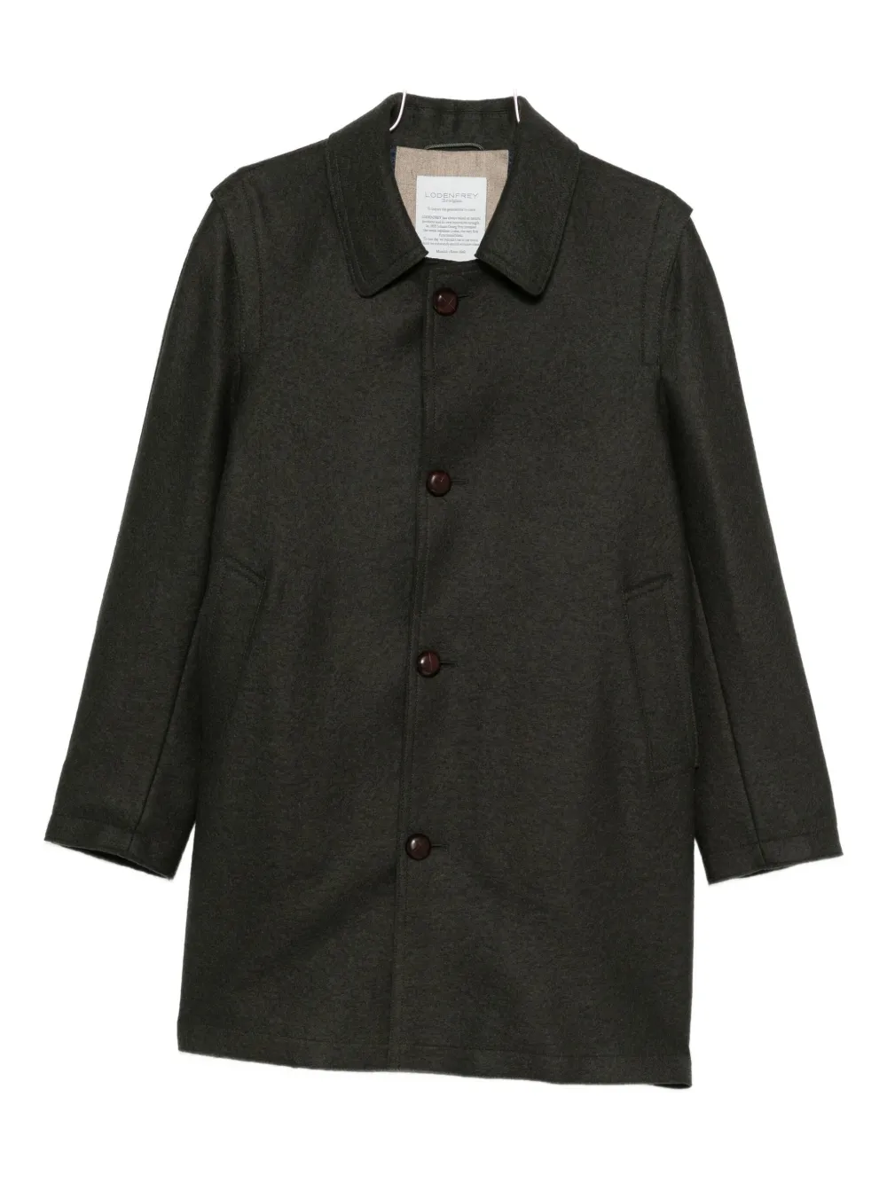 LODENFREY abrigo con botones | negro | Image 1