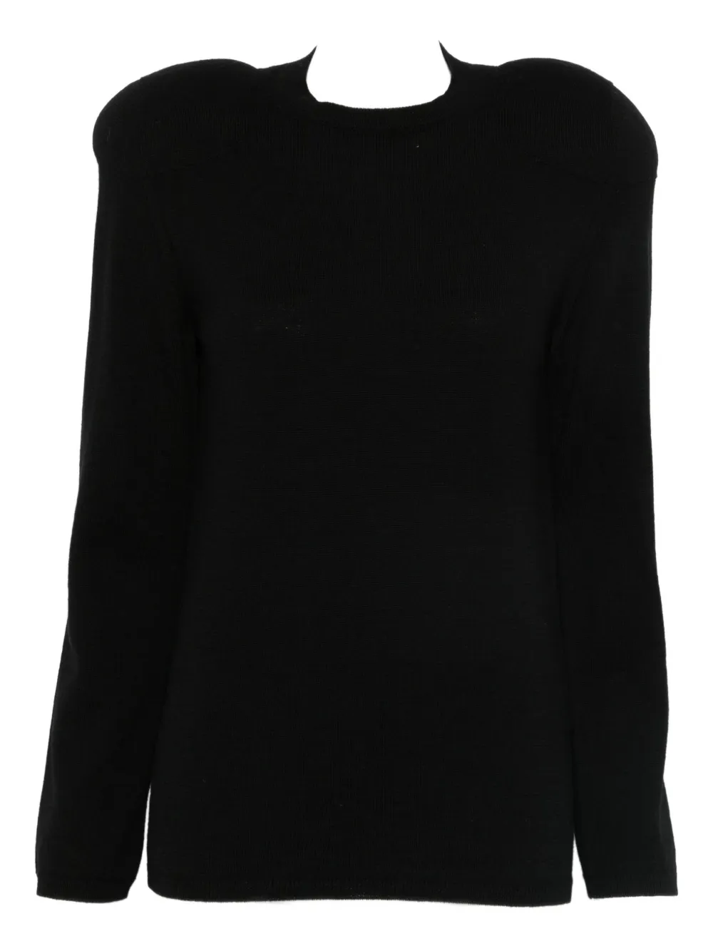 Comme Des Garçons Padded Sweater In Black