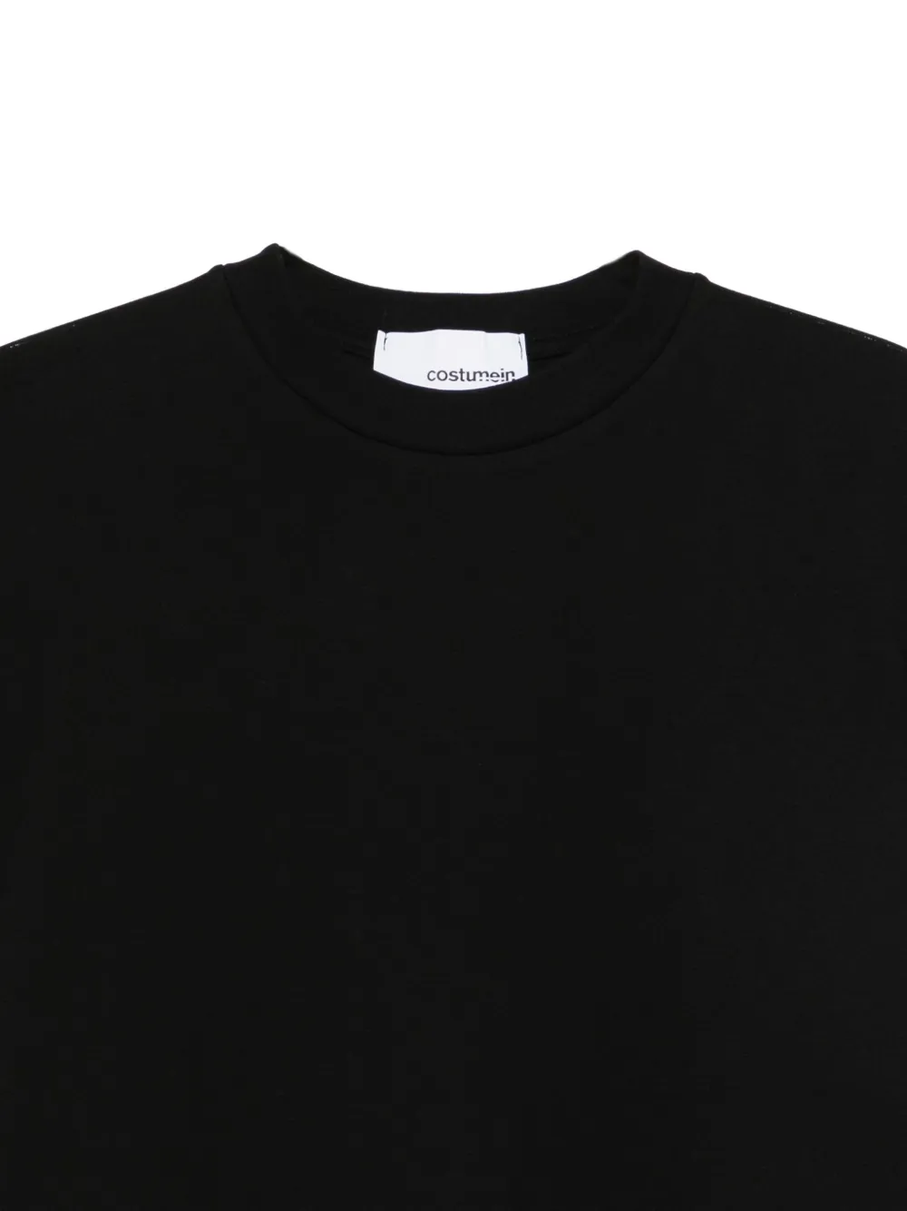 Costumein T-shirt met ronde hals Zwart