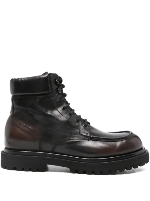Officine Creative lace-up leather boots