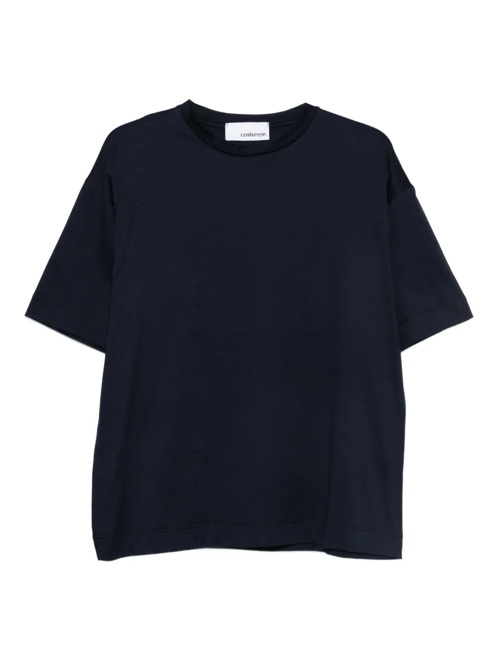 Costumein panelled t-shirt - ブルー Costumein panelled t-shirt - ブルー