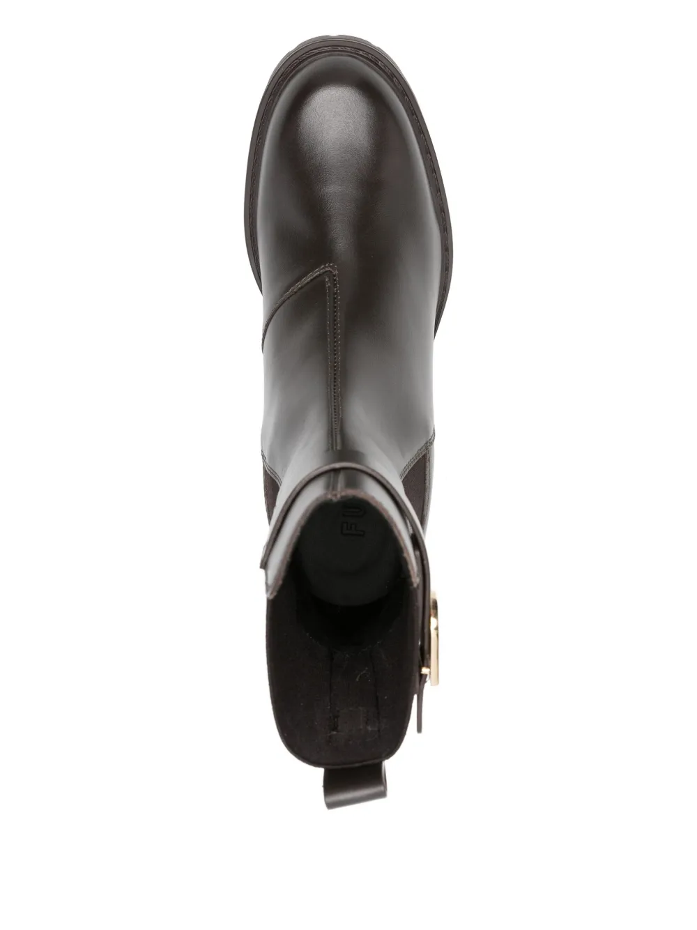 Furla 60mm Urban Chic Boots In Brown