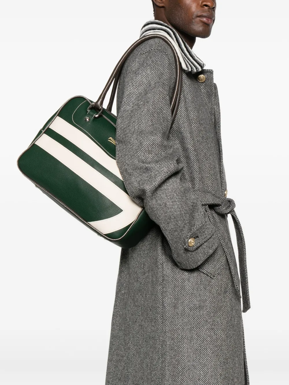 Puraai Bolsa tote 7,03 Icon com listras | Image 2