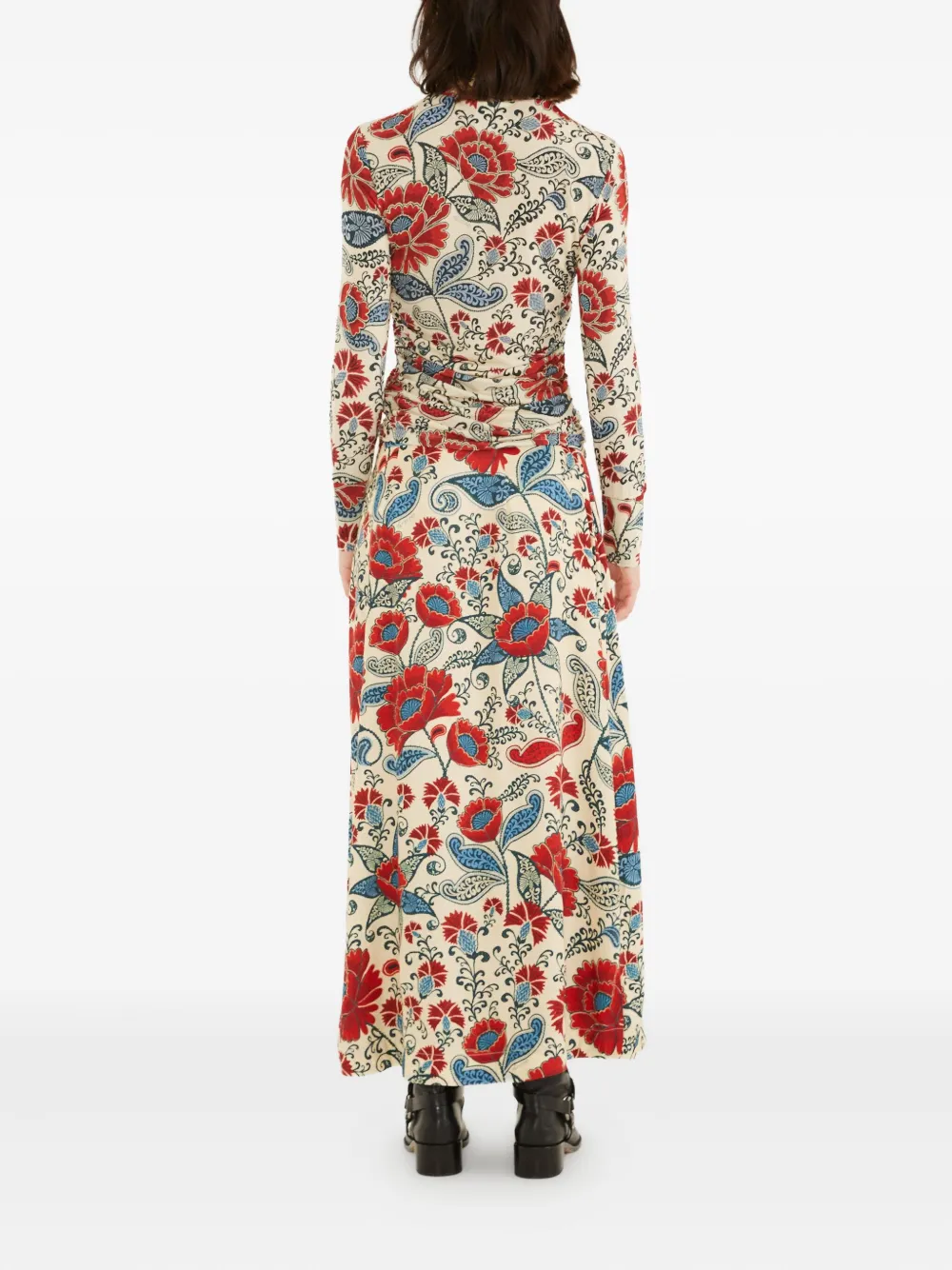 Farm Rio Floral Maxi Skirt In Multi