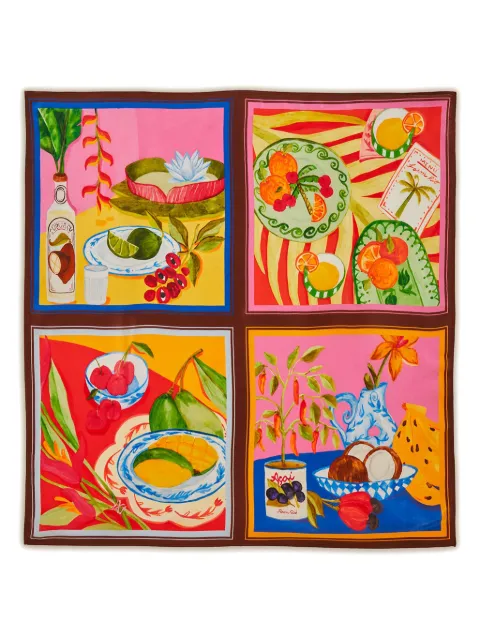 FARM Rio summer picnic print scarf