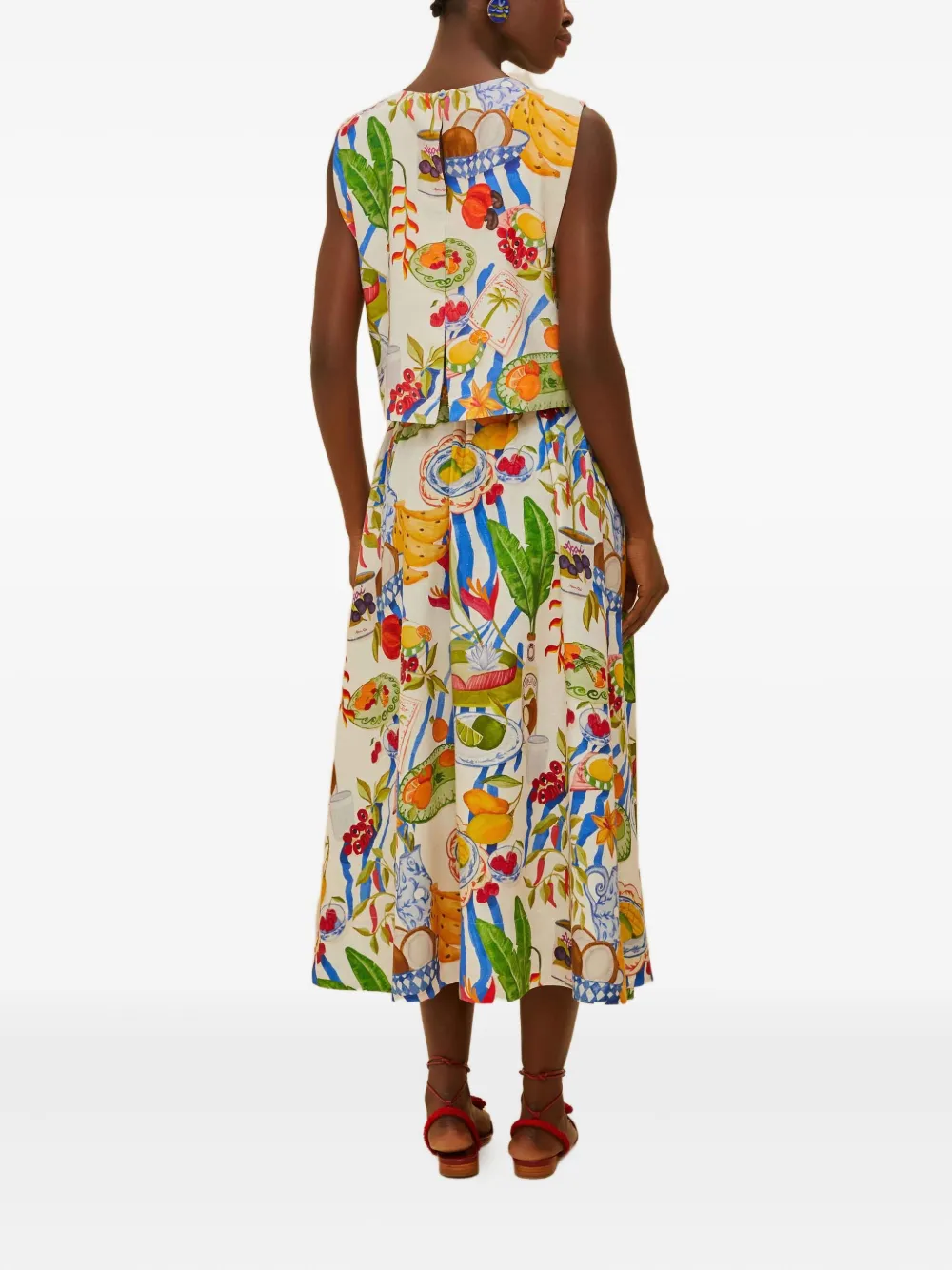 FARM Rio falda midi Fresh Table | Faldas acampanadas | Image 2