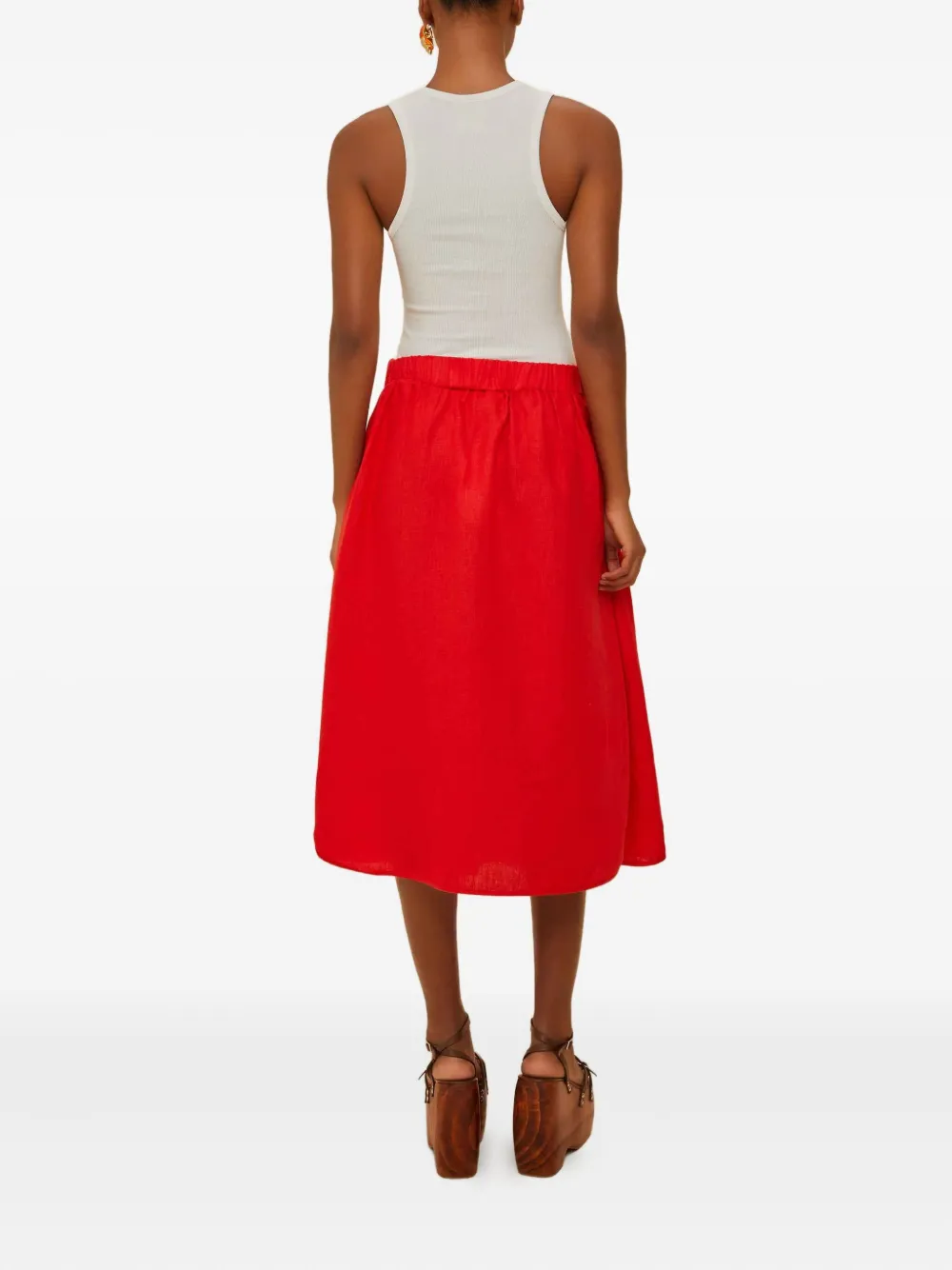 FARM Rio Tanktop met grafische print Wit