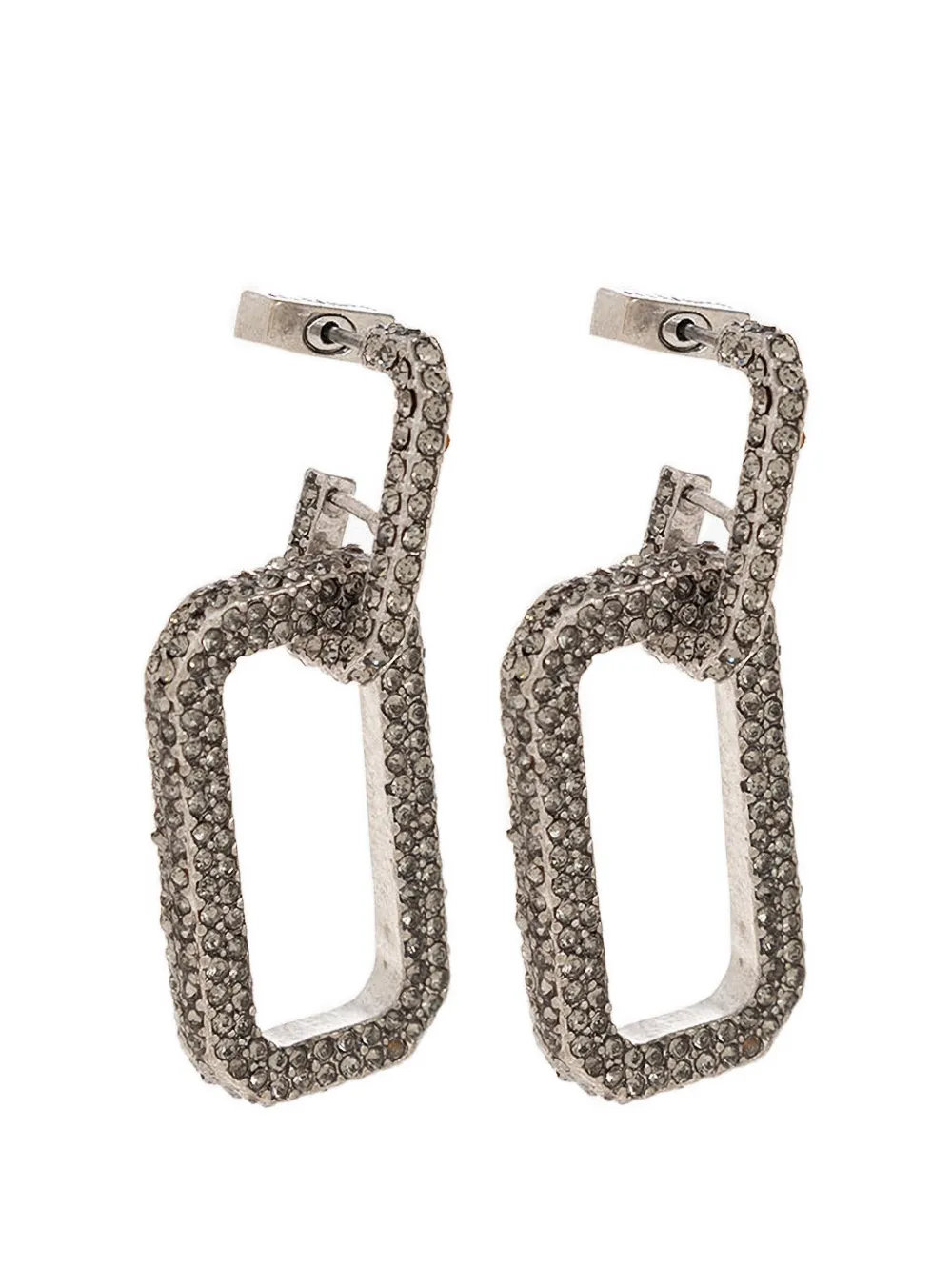 Allsaints Dara Earrings In Metallic
