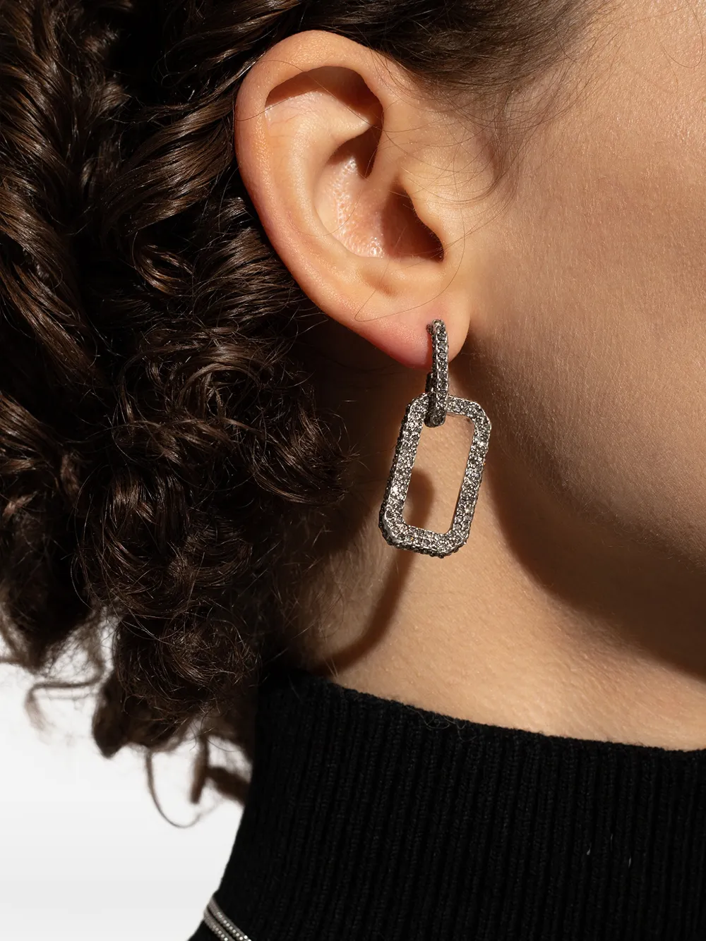  Allsaints Pendientes Dara - Plateado 
