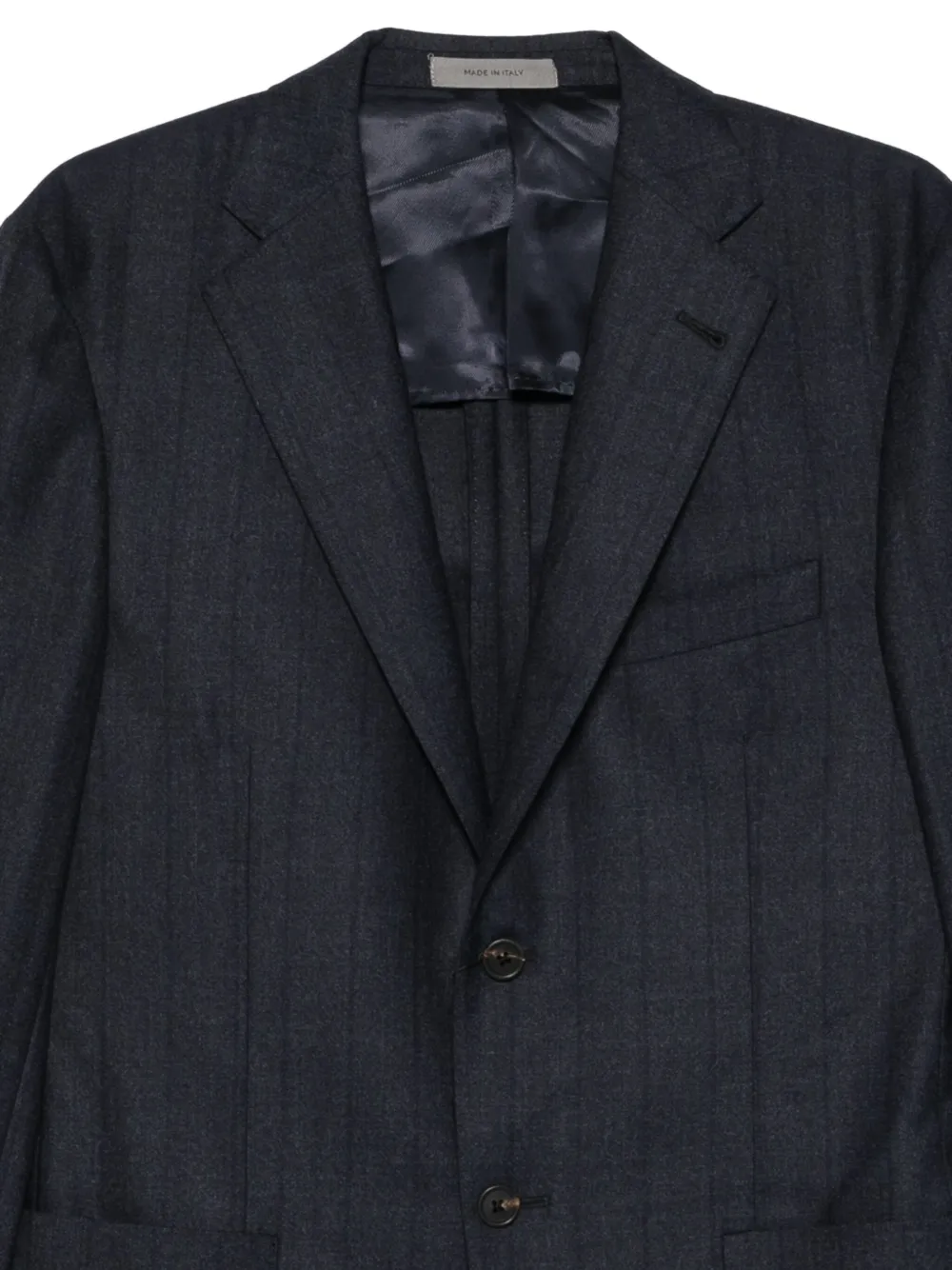 Corneliani Blazer met krijtstreep Blauw