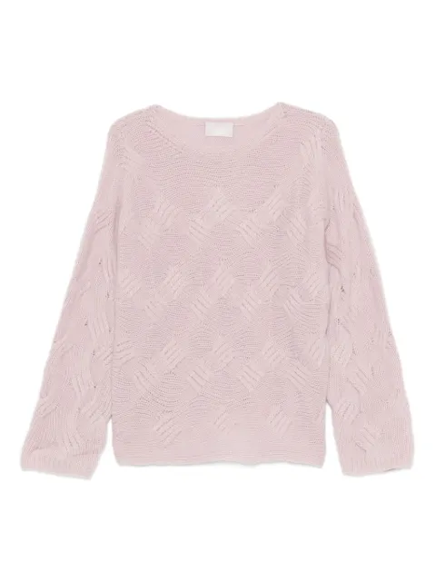 Hemisphere crew-neck sweater