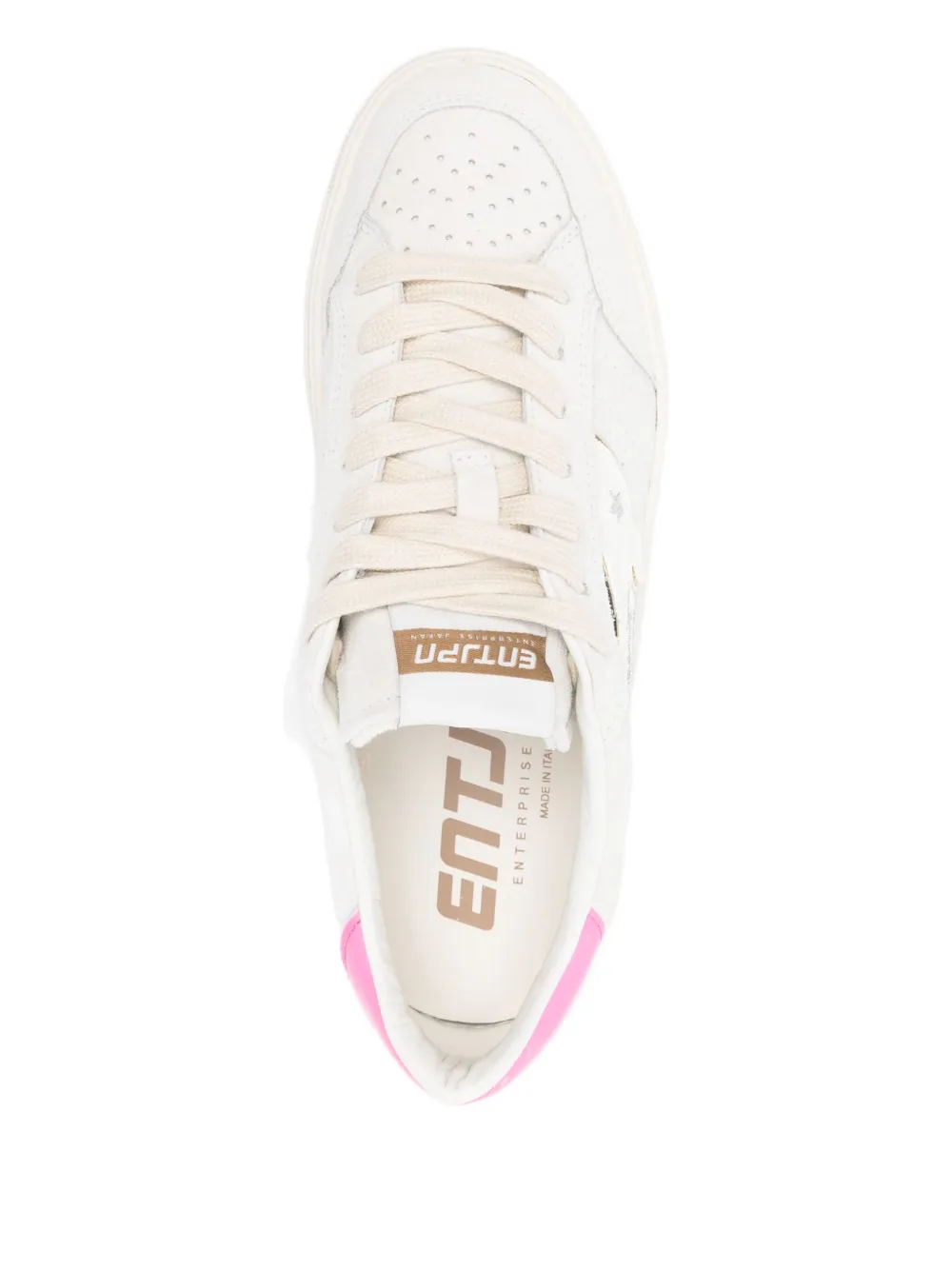 Enterprise Japan Ej Egg Rocket Sneakers In White