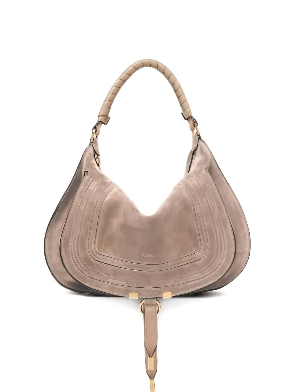 Chloé Marcie tote bag - Marrone