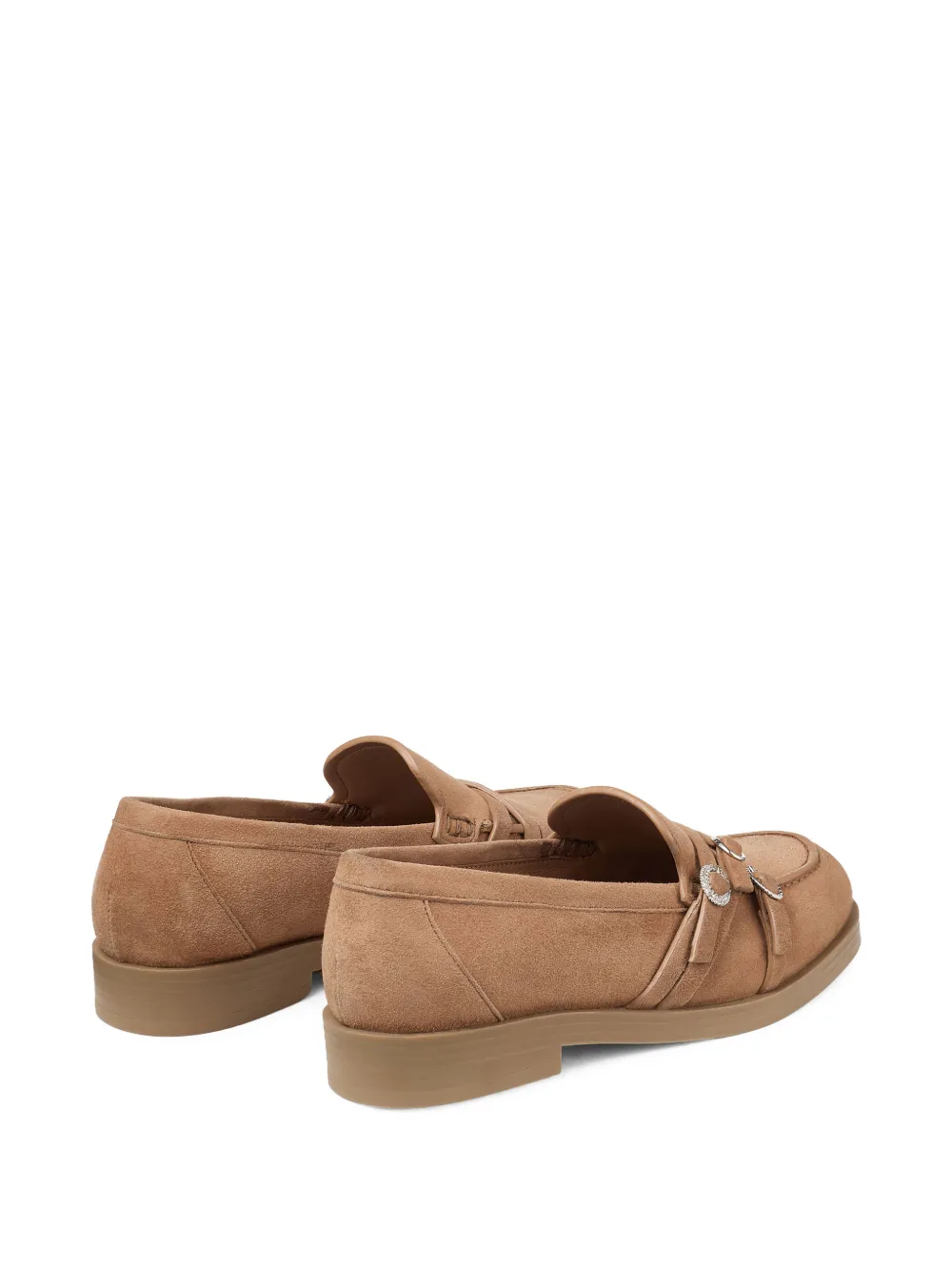 Jimmy Choo Loafers met gesp Beige