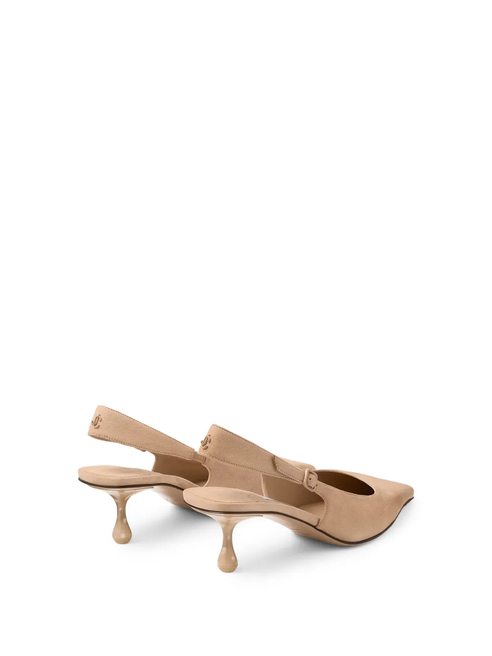Jimmy Choo Amel pointed slingback pumps Beige