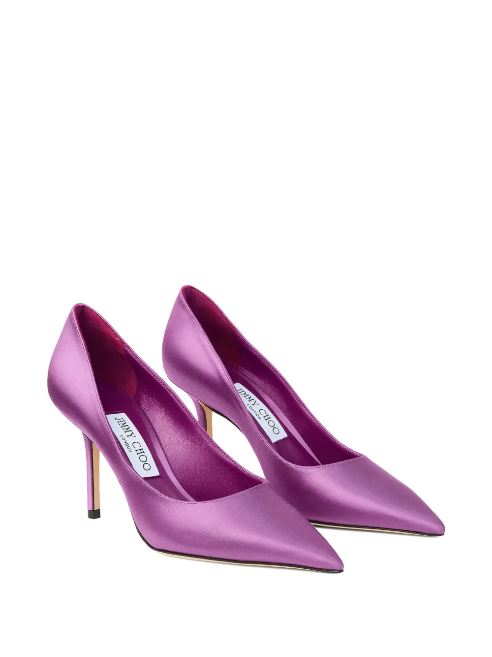 Jimmy Choo 85 mm Love pumps met puntige neus Paars