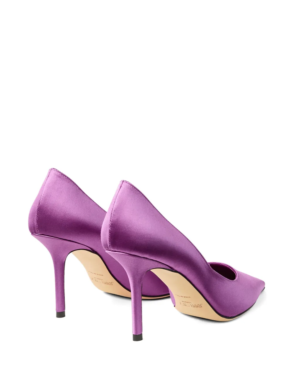Jimmy Choo 85 mm Love pumps met puntige neus Paars