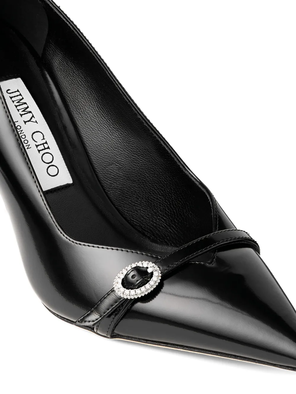 Jimmy Choo Keari pumps met verfraaid bandje Zwart