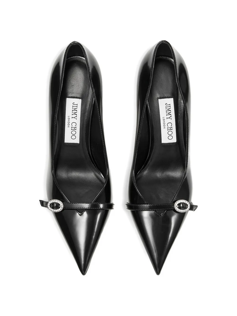 Jimmy Choo Keari pumps met verfraaid bandje Zwart