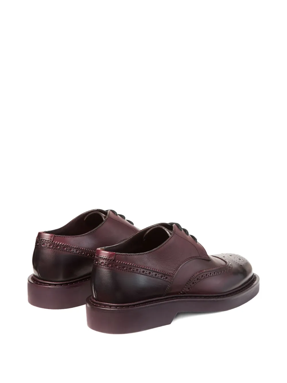Jimmy Choo Rowan brogue derby schoenen Rood