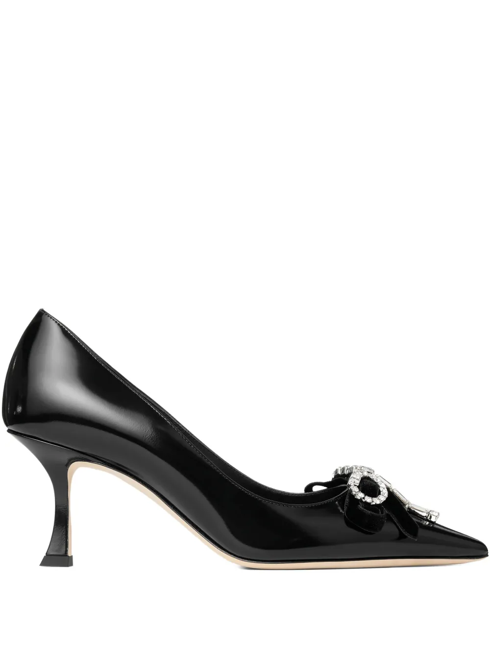 Jimmy Choo zapatillas Auria con tacón de 70mm | negro | Image 1