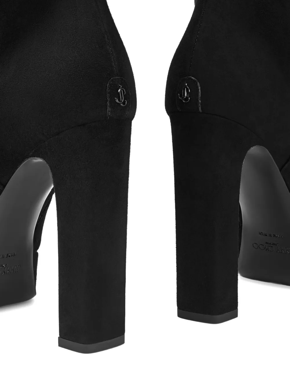 Jimmy Choo 120 mm Marene laarzen Zwart