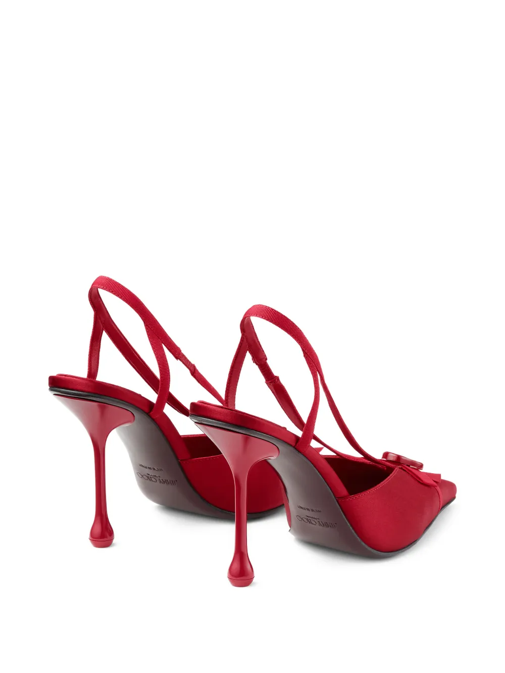 Jimmy Choo Faya 95 Pumps in Red, view 4