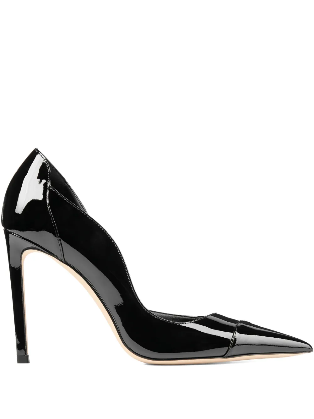 Jimmy Choo zapatillas Brigitte con tacón de 100mm | negro | Image 1