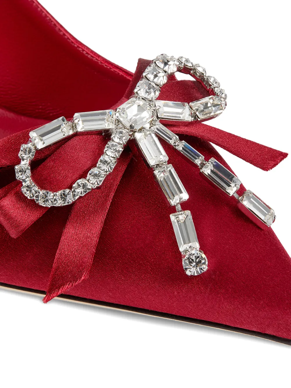 Jimmy Choo Pointed-toe High Heels In Red