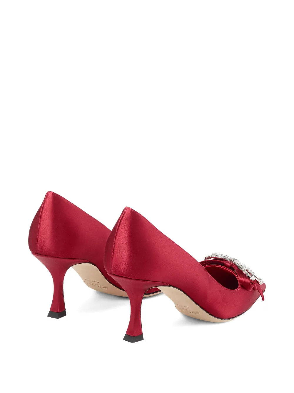 Jimmy Choo Pointed-toe High Heels In Red