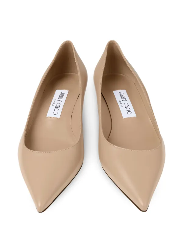 Jimmy Choo Amelia 35 Pumps | Neutrals | FARFETCH