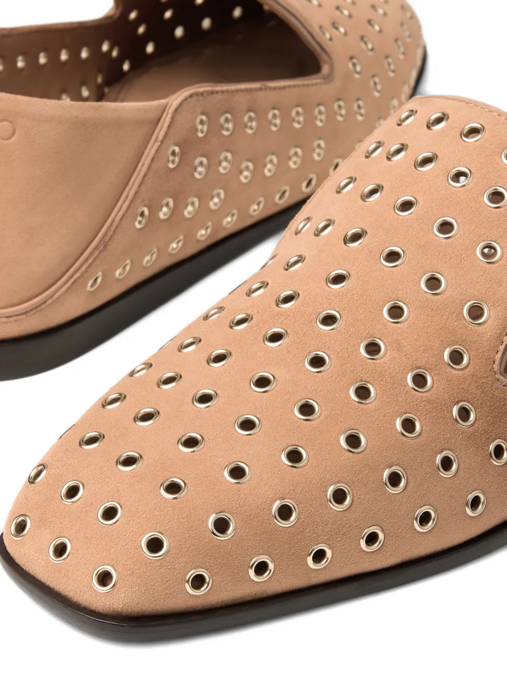 Eliot metal-eyelet loafers