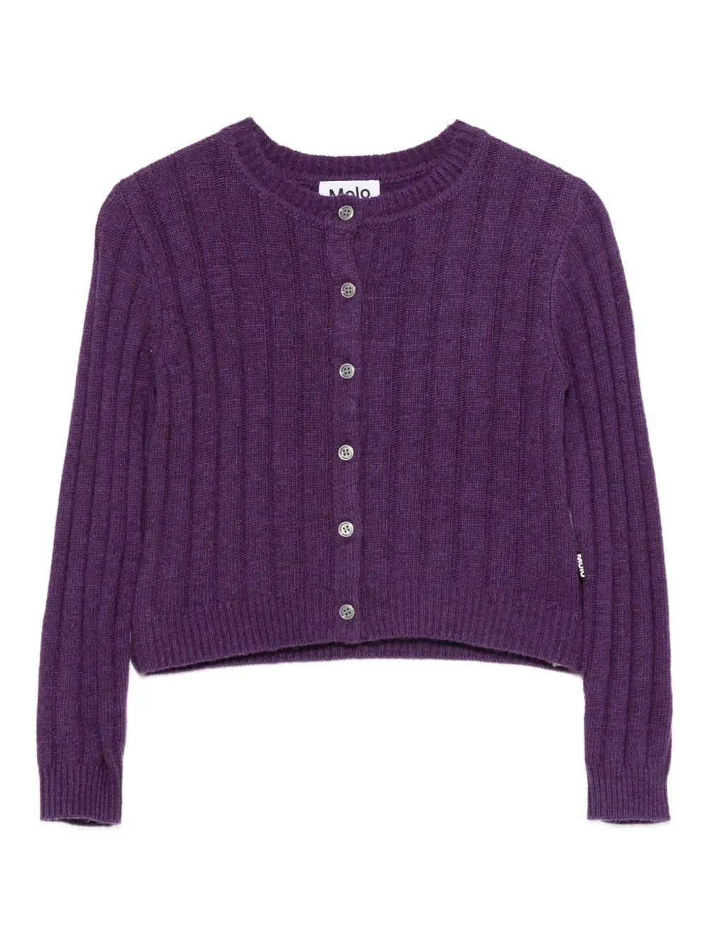 Molo buttoned gloria cardigan | Purple | Image 1