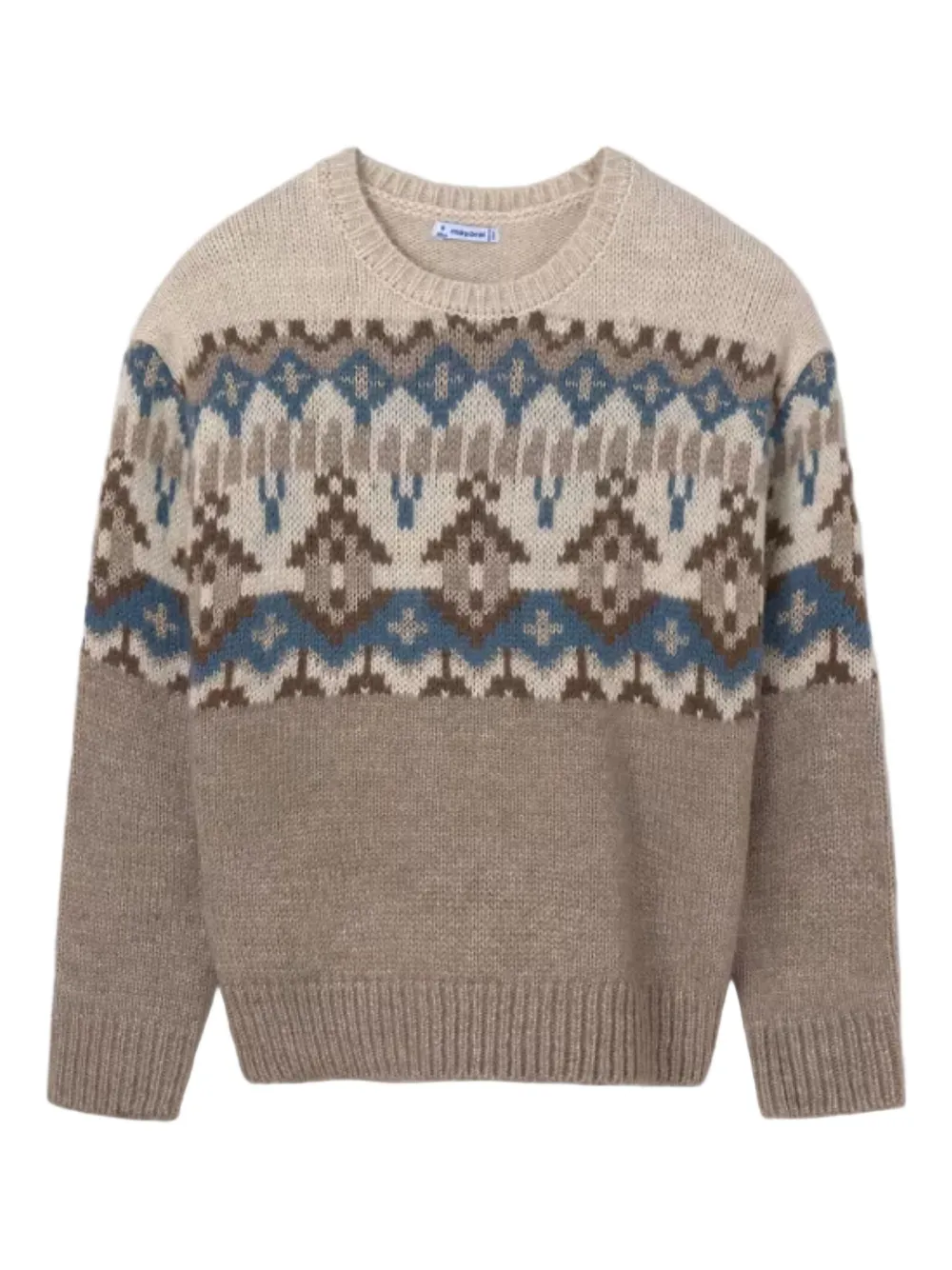 Mayoral long-sleeve sweater - Toni neutri