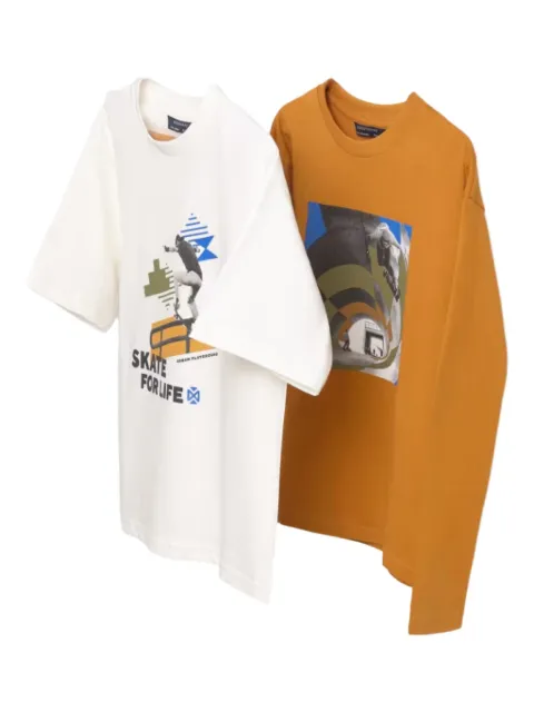 Mayoral set de dos playeras con estampado gráfico