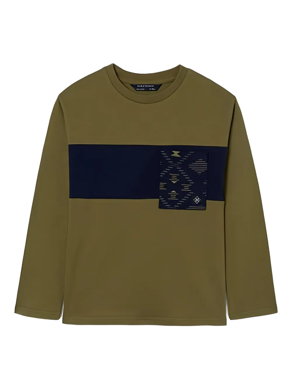 Mayoral chest-pocket T-shirt - Verde