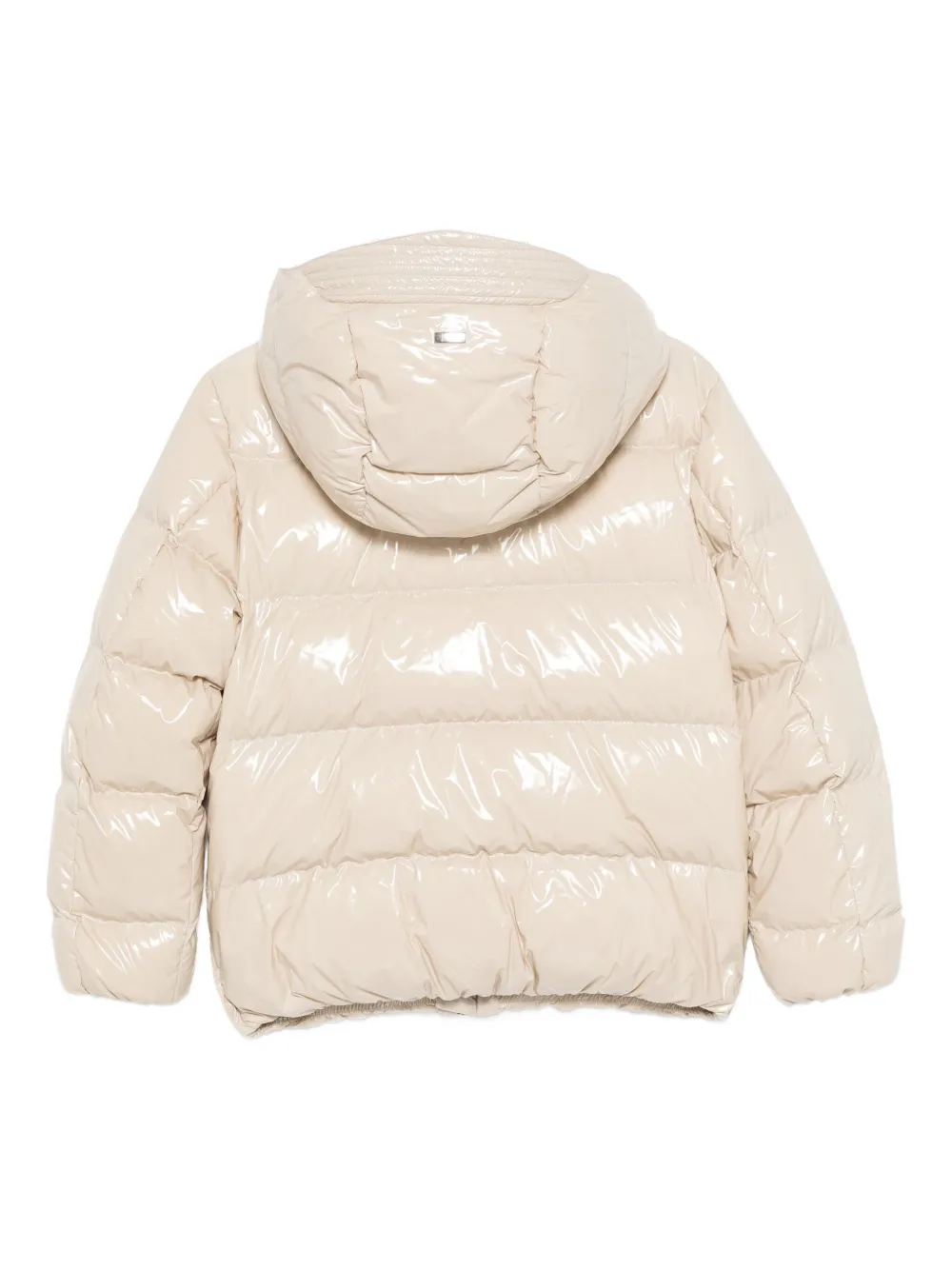 Herno Padded Hooded Jacket In Neutral