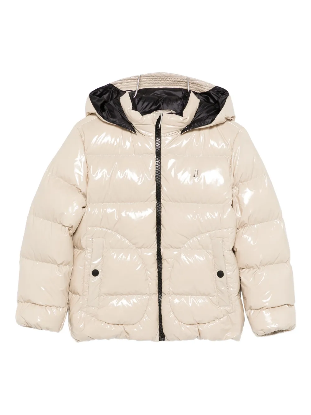 Herno Padded Hooded Jacket In Neutral