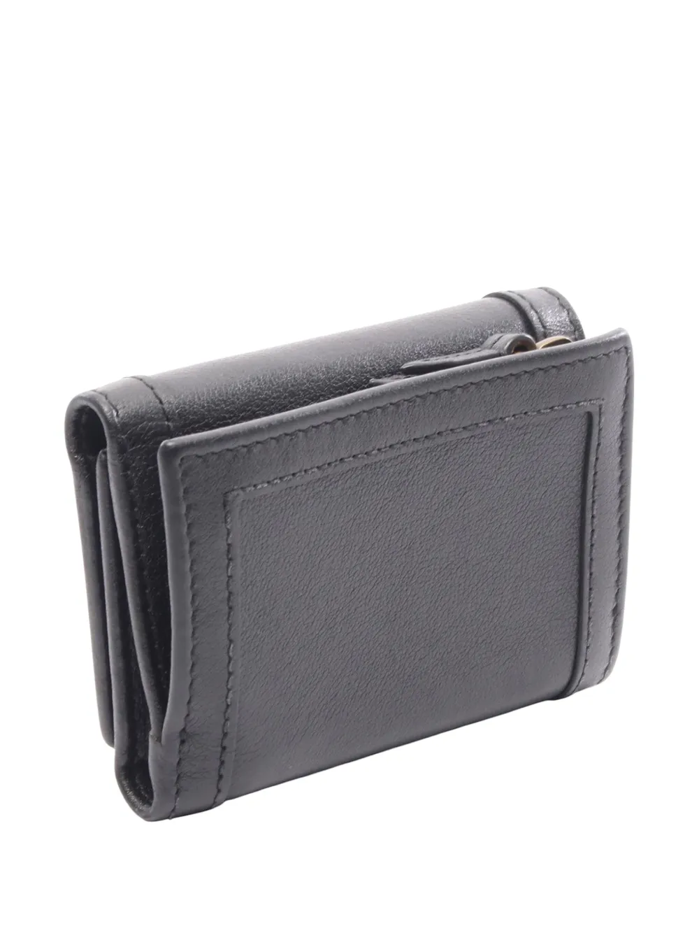 Gucci Pre-Owned 2016-2025 Grained Calfskin Diana Bamboo Compact Wallet small wallets | Image 2