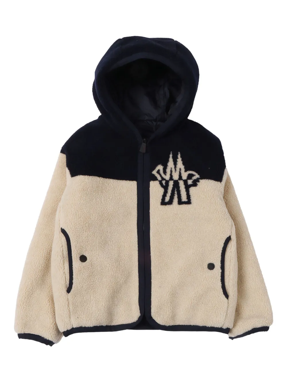 Moncler Grenoble chamarra con capucha y cierre | neutro | Image 1