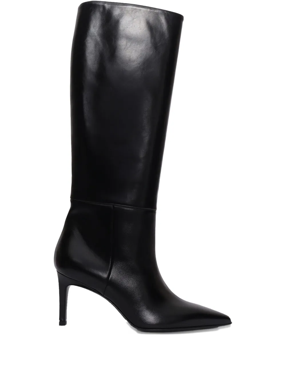 Sergio Levantesi 56mm Ginevra leather boots | Black | Image 1