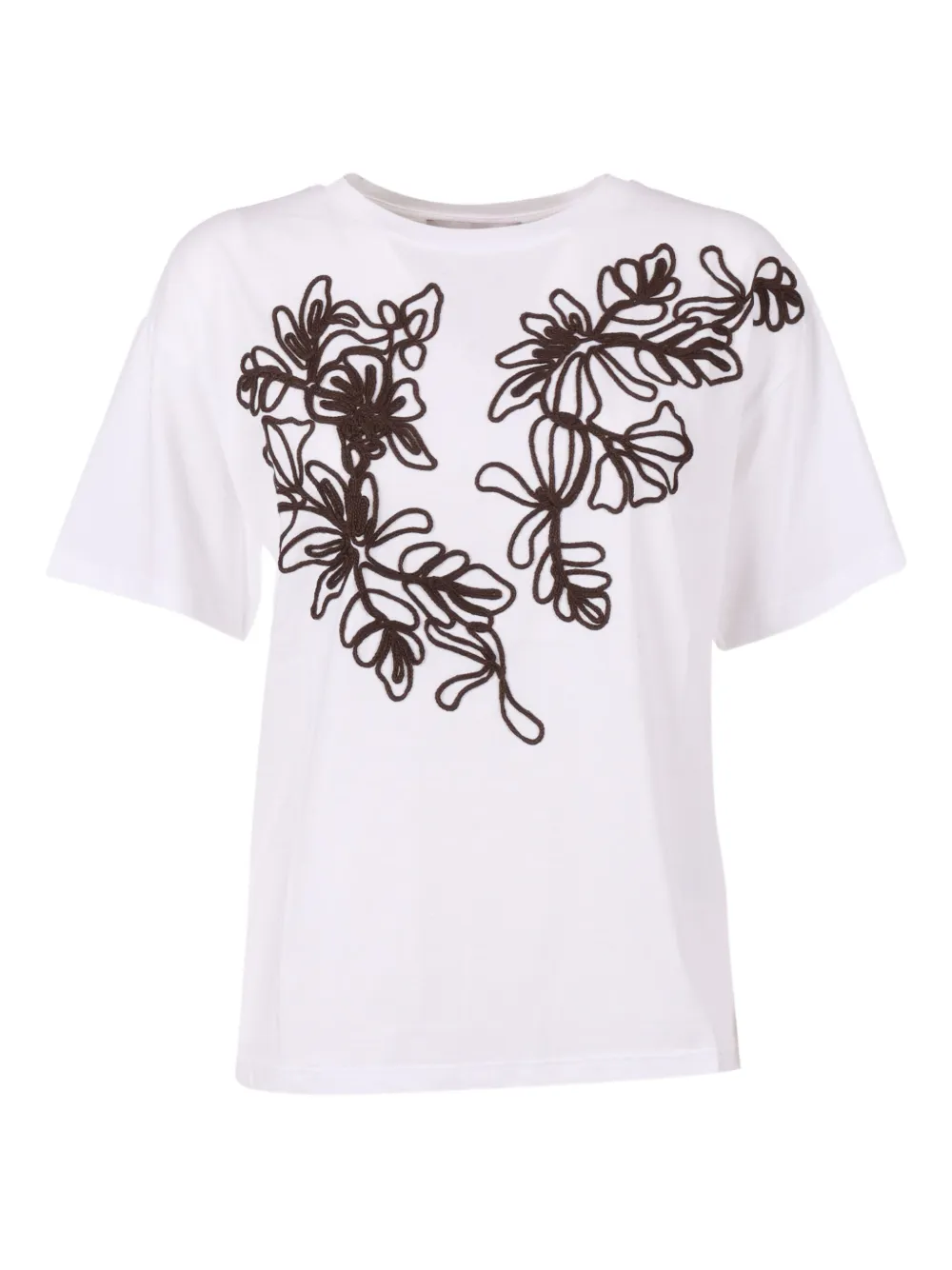 Ermanno Scervino playera con bordado | blanco | Image 1